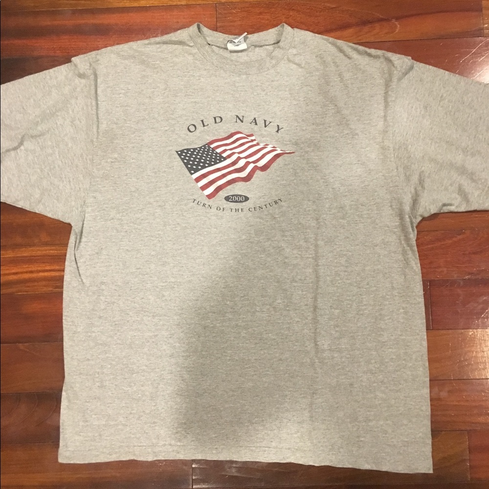 2000 "Turn of the century" old navy shirt